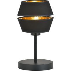 Emibig Piano lampe de table 1x15 W noir-doré 1183/LN