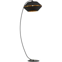 Emibig Piano lampadaire 1x15 W noir-doré 1183/LP