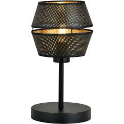 Emibig Malia lampe de table 1x15 W noir-doré 1185/LN
