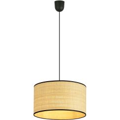 Emibig Aston lampe suspendue 1x15 W noir-beige 1149/1