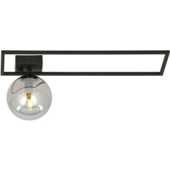 Emibig Imago plafonnier 1x10 W noir-graphite 1131/1B