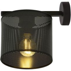 Emibig Jordan applique murale 1x15 W noir 1143/K1