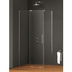 New Trendy Smart kabina prysznicowa 120x110 cm prostokątna chrom połysk/szkło przezroczyste EXK-4033