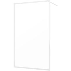 Sealskin Contour paroi de douche walk-in 140 cm blanc mat/verre transparent CDA31386025100