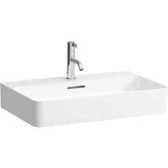 Laufen Val lavabo 65x42 cm rectangulaire classique-à poser blanc brillant H8162840001041