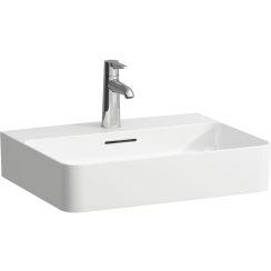 Laufen Val lavabo 55x42 cm rectangulaire classique-à poser blanc brillant H8162824001041