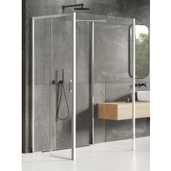 New Trendy Prime kabina prysznicowa 120x90 cm prostokątna chrom połysk/szkło przezroczyste K-0878