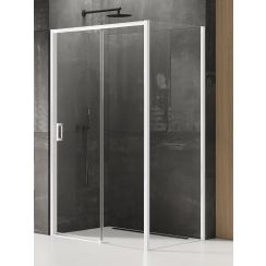 New Trendy Prime White kabina prysznicowa 160x70 cm prostokątna biały mat/ K-1408