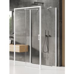 New Trendy Prime White kabina prysznicowa 120x70 cm prostokątna biały mat/ K-1012