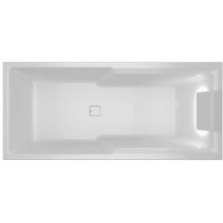 Riho Still Shower LED baignoire rectangulaire 180x80 cm blanc B103003005