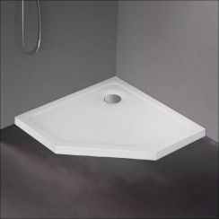 New Trendy Mild Stone receveur de douche rectangulaire 80x80 cm noir B-0581