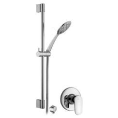 Paffoni Candy ensemble de douche encastré chrome CA010ZN6