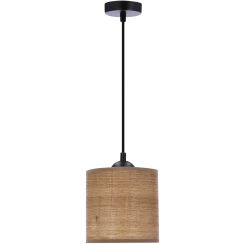Candellux Legno lampe suspendue 1x40 W noir-beige 31-18311