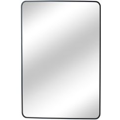 Ars Longa Zen miroir 60x90 cm rectangulaire noir ZEN6090-C