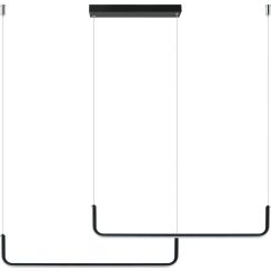 Light Prestige Malawi lampe suspendue 1x20 W noir LP-1015/2P