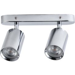 Light Prestige Belize plafonnier 2x40 W chrome LP-734/2WCH