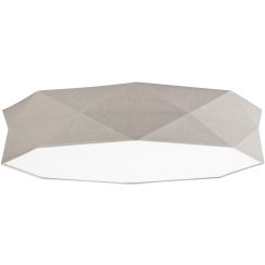 TK Lighting Kantoor plafonnier 6x15 W blanc-beige 6196