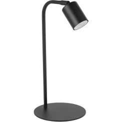 TK Lighting Logan lampe de bureau 1x10 W noir 5414