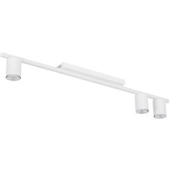 TK Lighting Logan plafonnier 3x10 W blanc 4570
