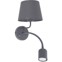 TK Lighting Maja applique murale 2x W gris 2536