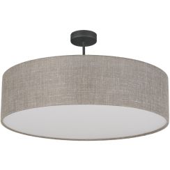 TK Lighting Rondo lampe suspendue 4x15 W noir-gris-beige 6248