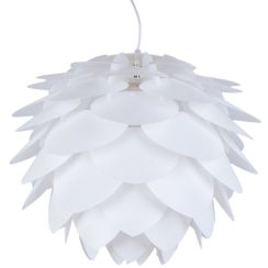 Abigali Cone lampe suspendue 1x40 W blanc CHUW-E27