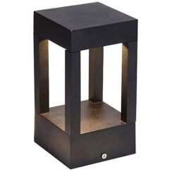 Abigali Qube lampadaire extérieur 1x5 W noir GLQ200WW