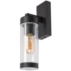 Rabalux Kolta applique murale extérieure 1x12 W noir-transparent 7386