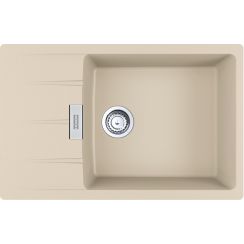 Franke Centro évier en granit 78x50 cm beige 114.0687.324