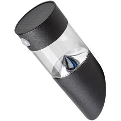 Rabalux Kapuas applique murale 1x1.5 W noir-transparent 77015
