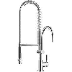 Dornbracht Tara Classic mitigeur de cuisine sur pied chrome 33880888-00