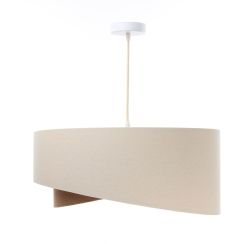 BPS Koncept Boho lampe suspendue 1x60 W beige-cappuccino 060-183
