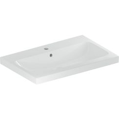 Geberit iCon lavabo 75x48 cm rectangulaire de meuble blanc 501.835.00.2