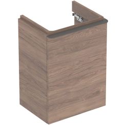Geberit Smyle Square armoire 44.2x35.6x61.7 cm sous-lavabo suspendu noyer 500.350.JR.1