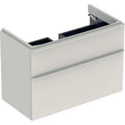 Geberit Smyle Square table décorative 88.4x47x61.7 cm sous-lavabo suspendu gris 500.354.JL.1