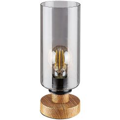 Rabalux Tanno lampe de table 1x25 W fumé-bois 74120