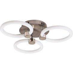 Rabalux Sotiris plafonnier 3x21 W blanc-chrome-satin 71007