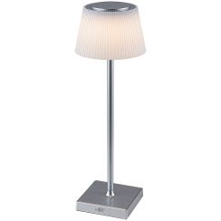 Rabalux Taena lampe de table 1x4 W blanc-argenté 76013