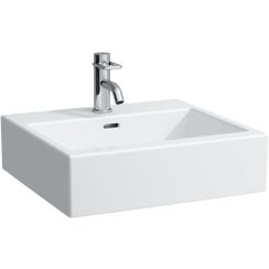 Laufen Living City lavabo 50x46 cm rectangulaire classique-de meuble blanc H8174310001091