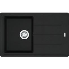 Franke Basis évier en granit 78x50 cm noir 114.0676.298