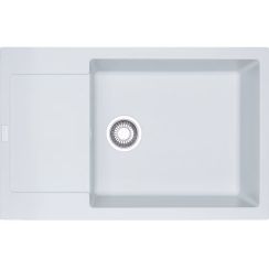 Franke Maris évier en granit 78x50 cm blanc 114.0675.984