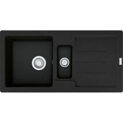 Franke Strada évier en granit 86x43.5 cm noir 114.0676.322