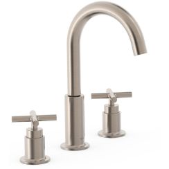 Tres Mont Blanc mitigeur de lavabo sur pied acier 28310501AC