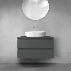 Set armoire Oltens Vernal 60001400, plan de travail suspendu Oltens Vernal 63005400