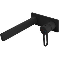 FDesign Zaffiro mitigeur de lavabo encastrée noir FD1-ZFR-3PA-22