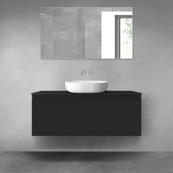 Set armoire Oltens Vernal 60016300, plan de travail suspendu Oltens Vernal 63007300