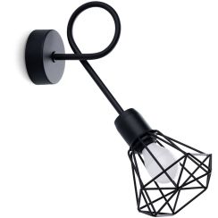 Sollux Lighting Artemis applique murale 1x12 W noir SL.1108