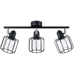 Sollux Lighting Beluci plafonnier 3x40 W noir SL.1116
