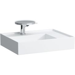 Laufen Kartell lavabo 60x46 cm rectangulaire classique blanc brillant H8183340001111