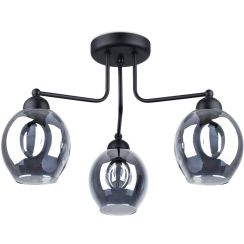Sollux Lighting Fillan plafonnier 3x60 W noir SL.1144
